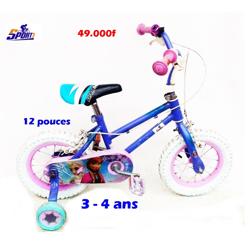 Vélo enfant de 3 à 4 ans occasion impeccable - SPORT3